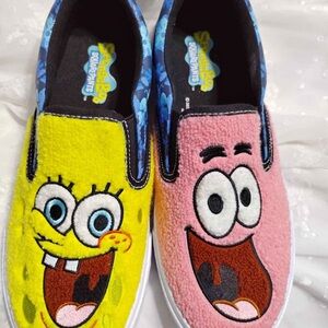SpongeBob SquarePants Vibrant Yellow and Orange Slippers